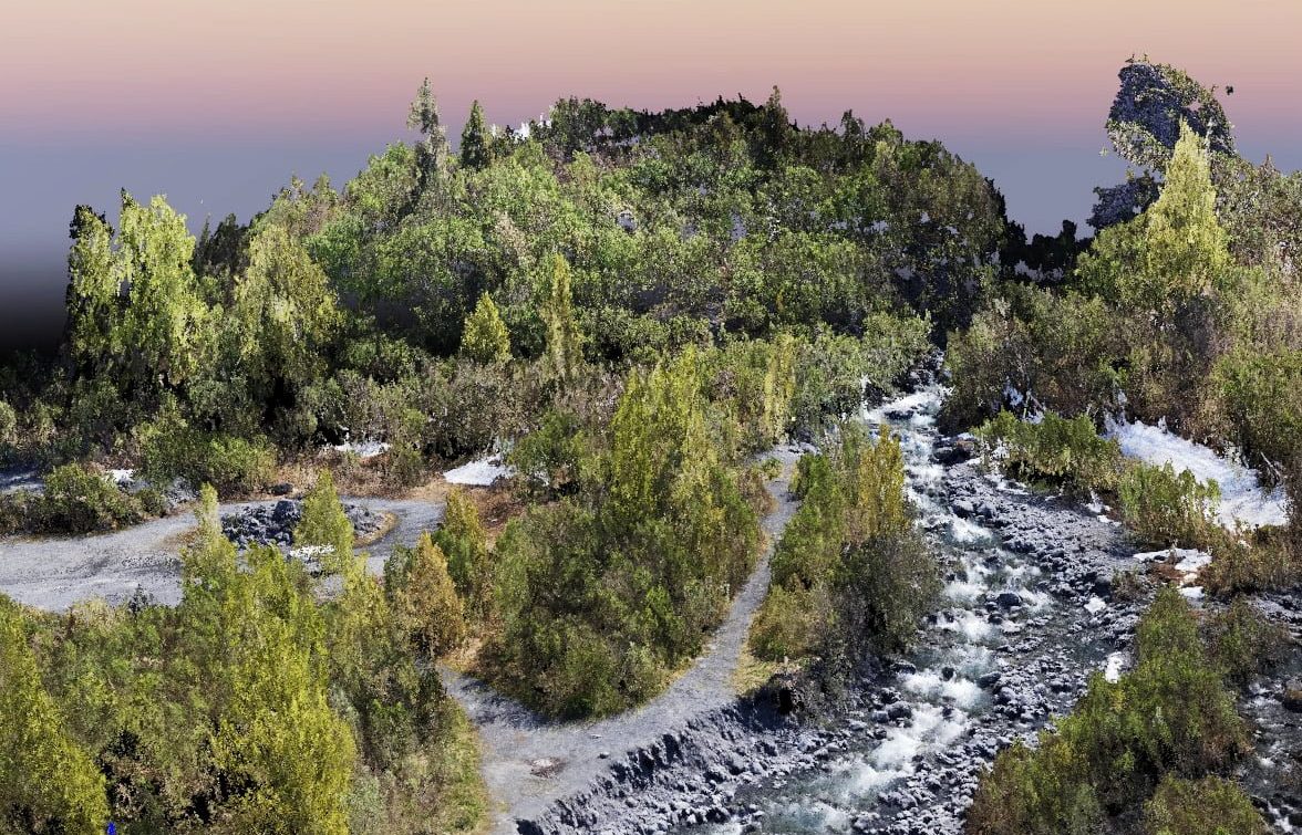 Whittier City Park 3D Point Cloud