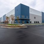 Photo of Medline warehouse.