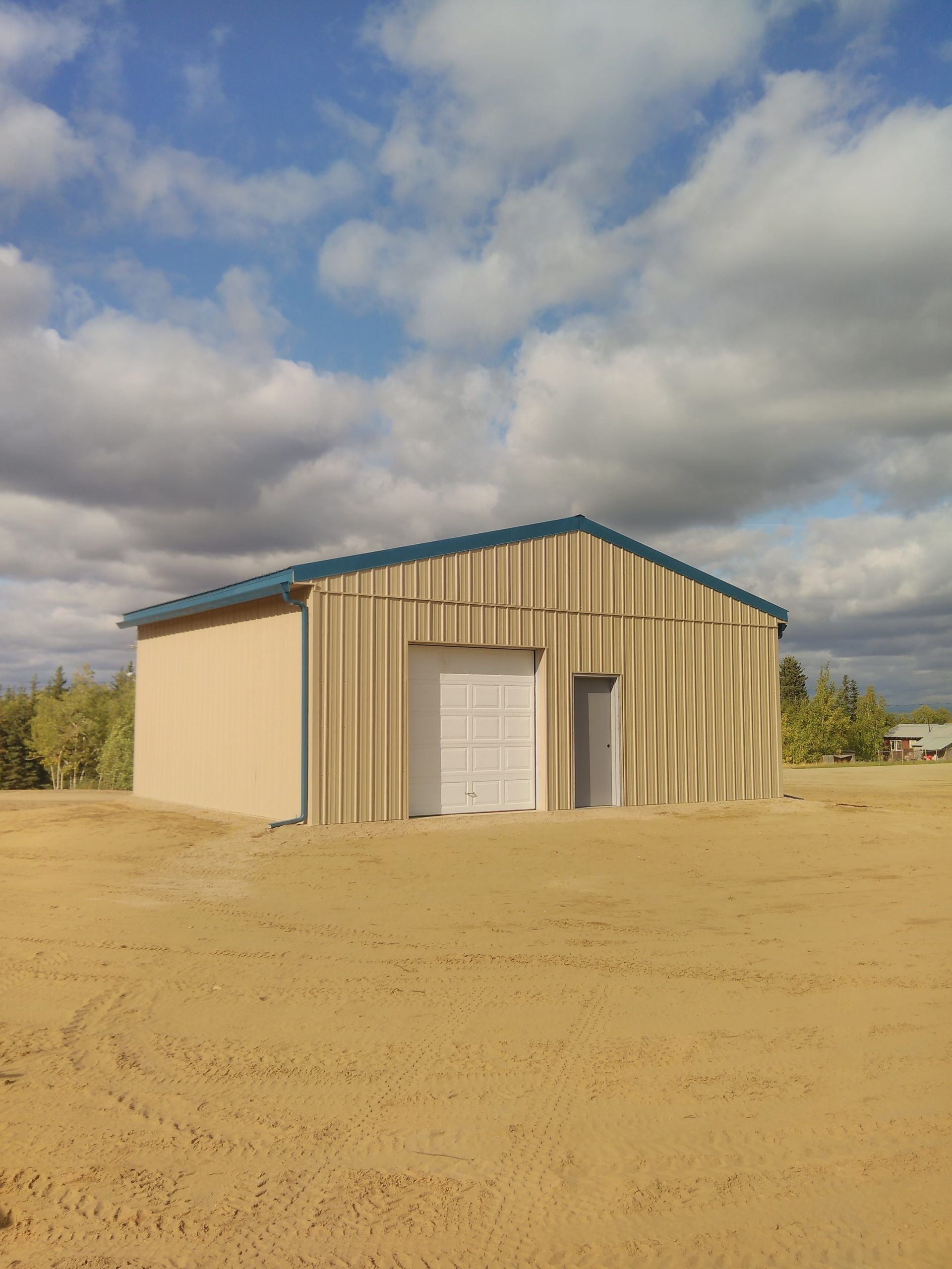Photo of building in Huslia, AK.