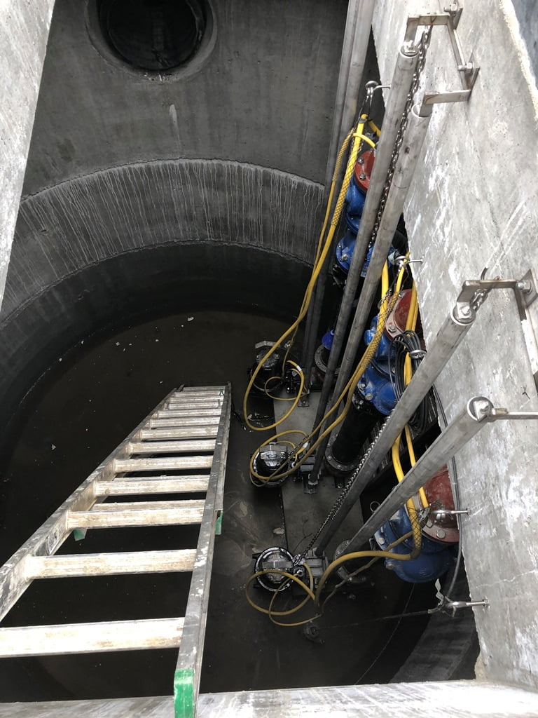 Phot of Crawford St area lift station
