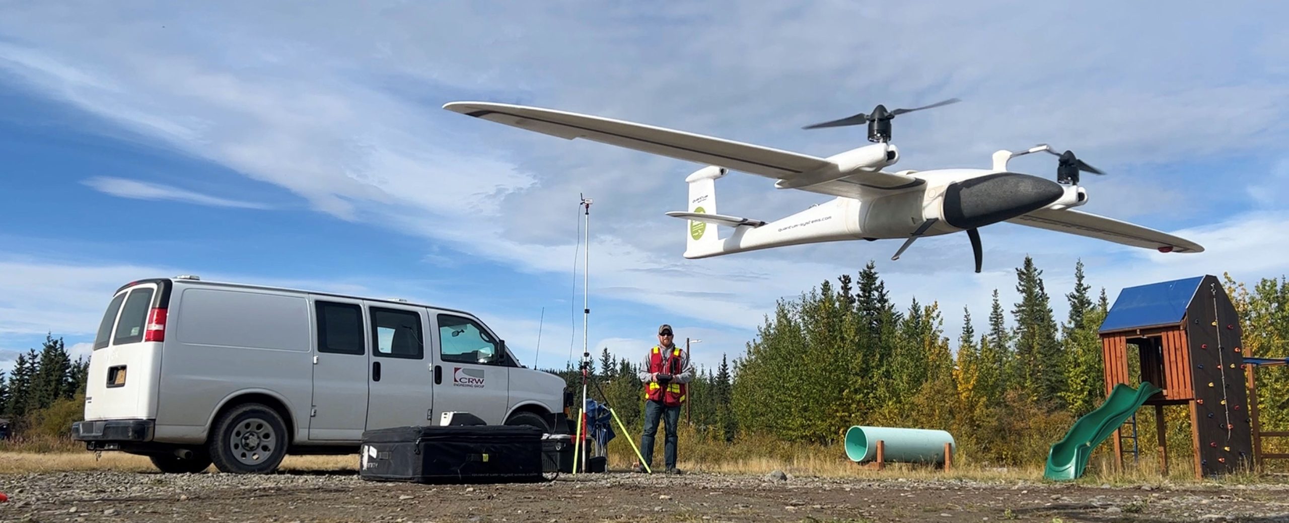 CRW Engineering Group, in Anchorage Alaska, provides land surveying services