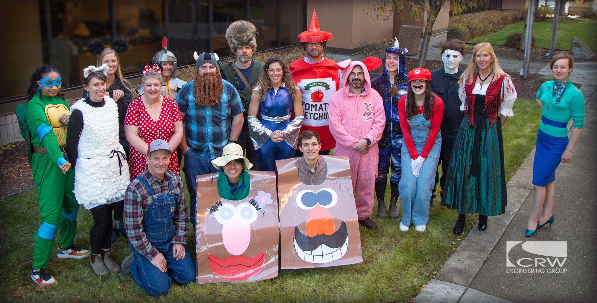 2023 Halloween at CRW Engineering Group.